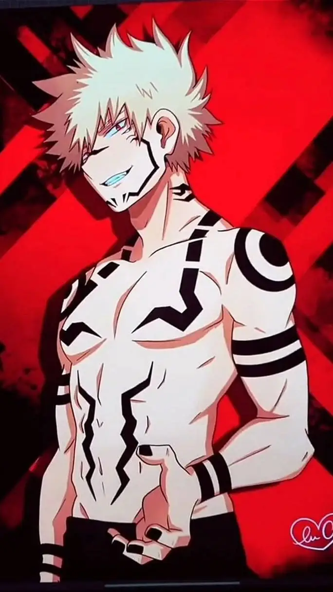 ai character: 😏 Bakugou 🔥 background