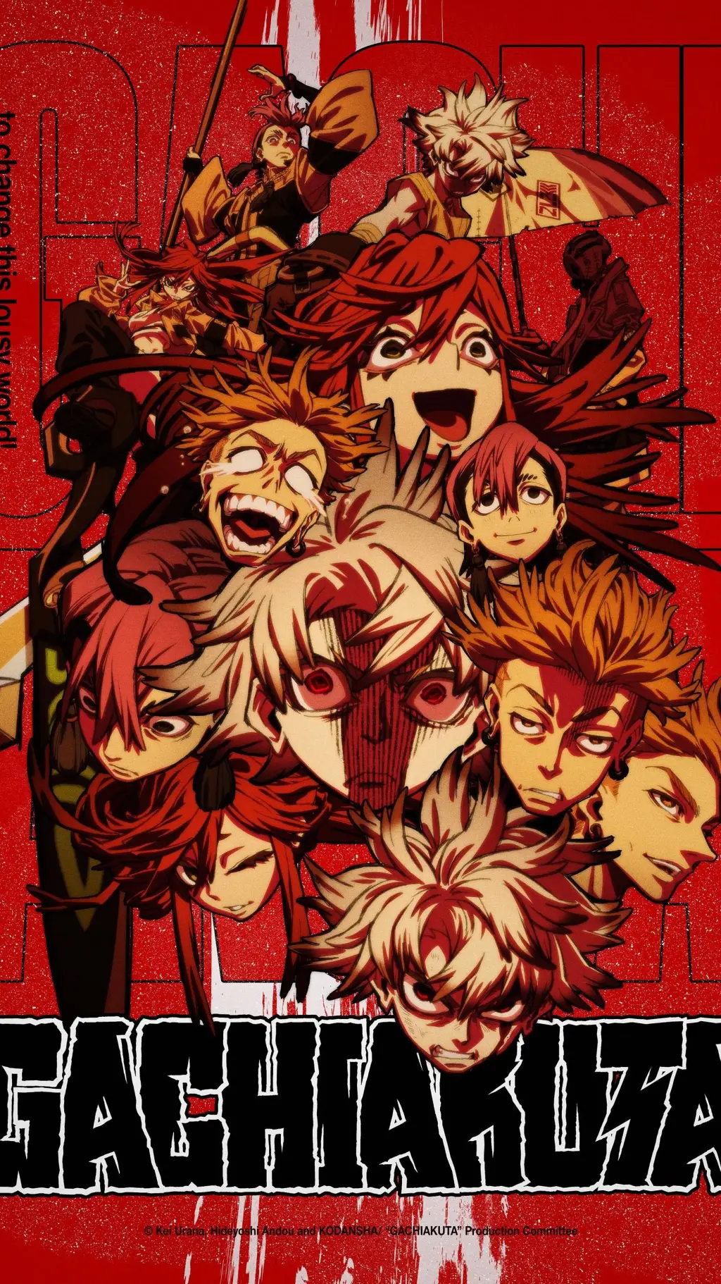 ai character: 😈Gachiakuta😈 background