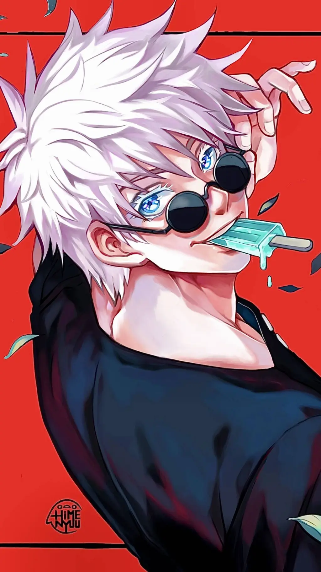 ai character: 🎉Gojo😌 background