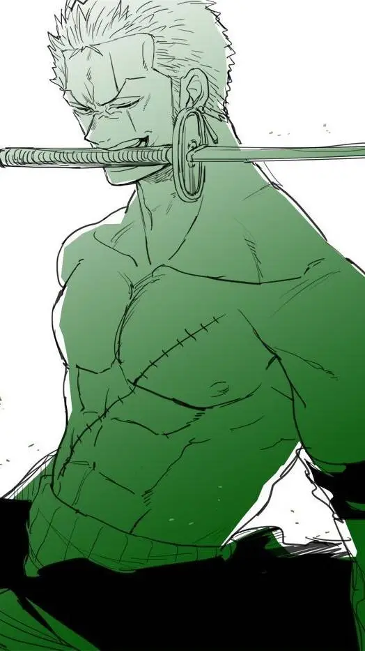 ai character: Zoro background