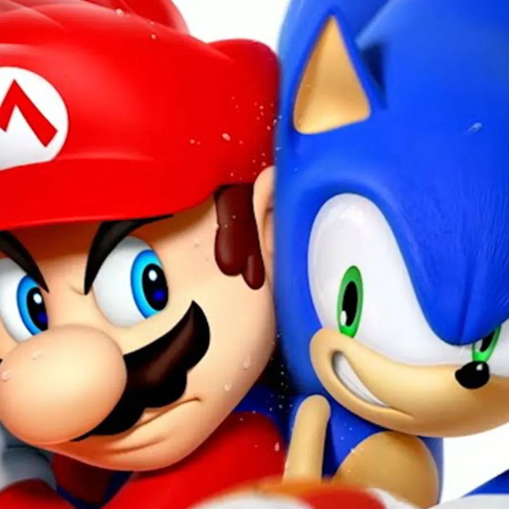 chat with ai character: Mario vs sonic