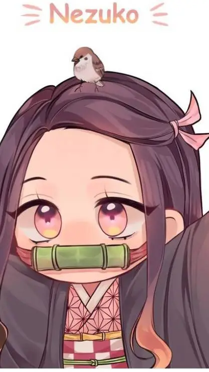 ai character: Nezuko  background