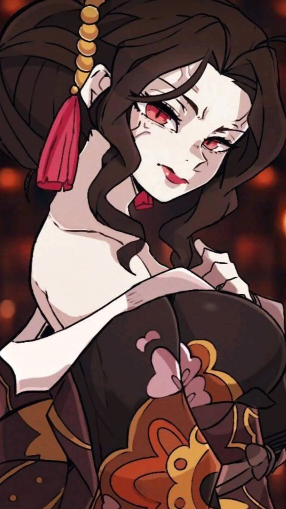 ai character: Muzan twin sister background