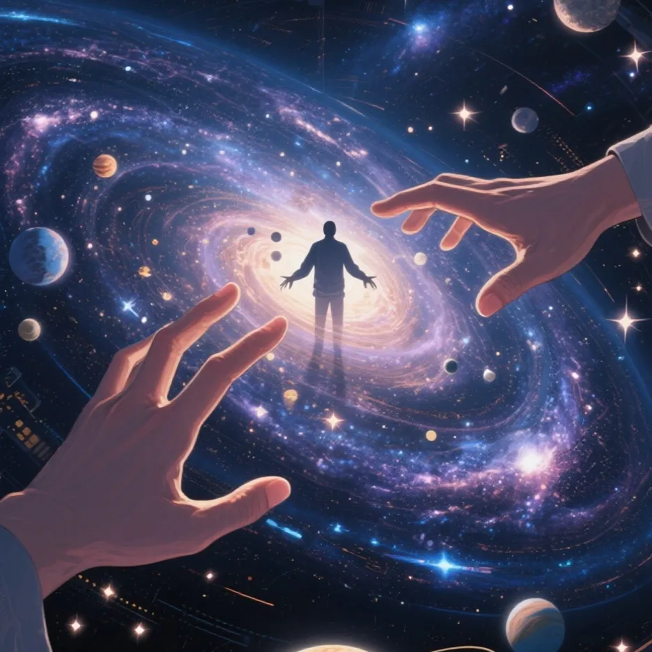 chat with ai character: god simulator