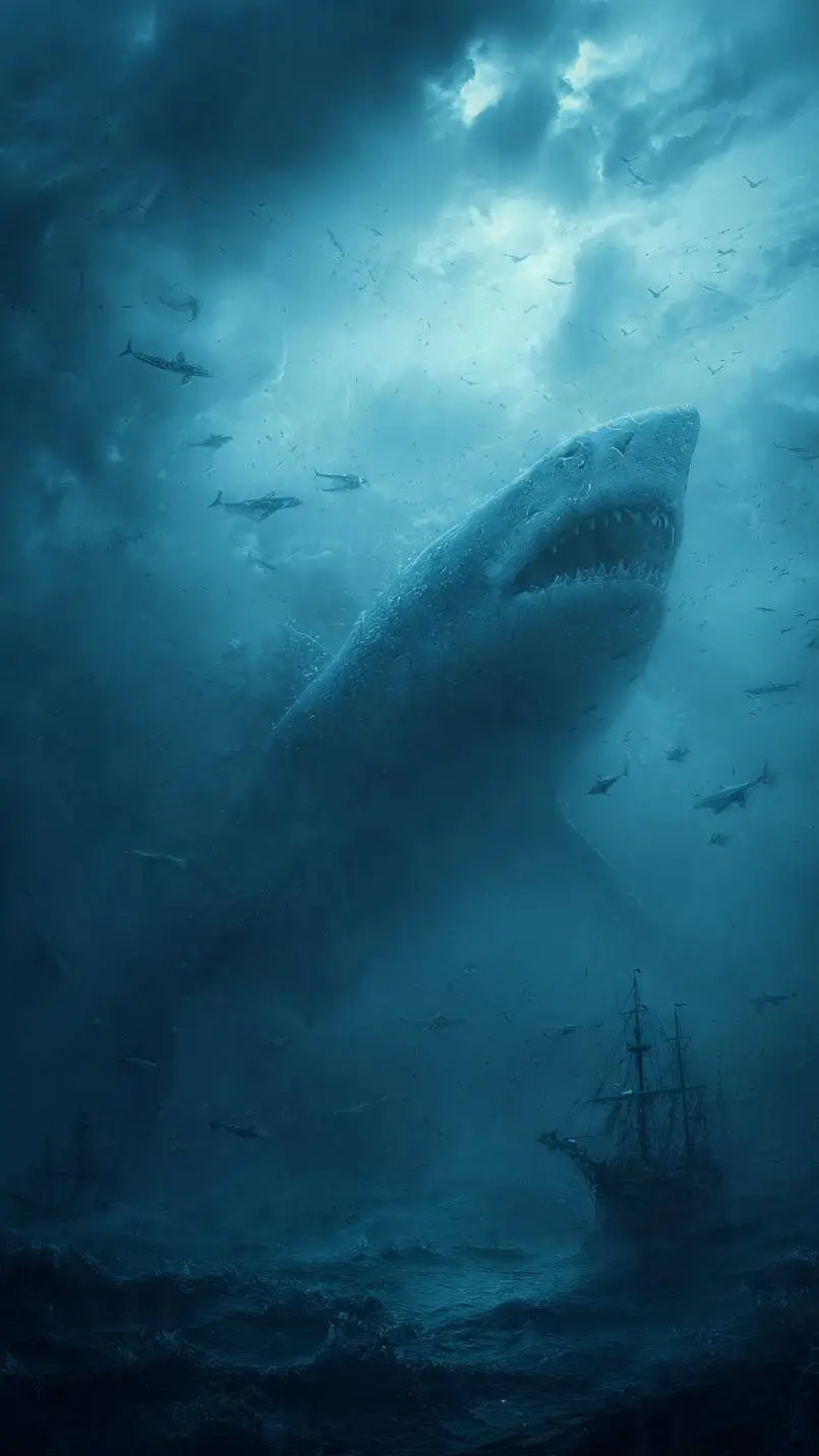 ai character: 🌊O.C.E🌊 background