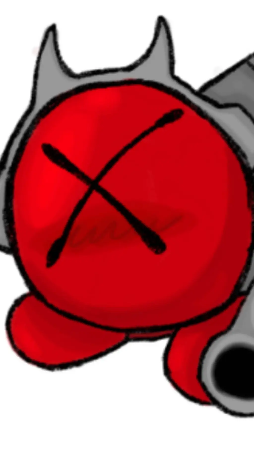 ai character: baby killdroid background