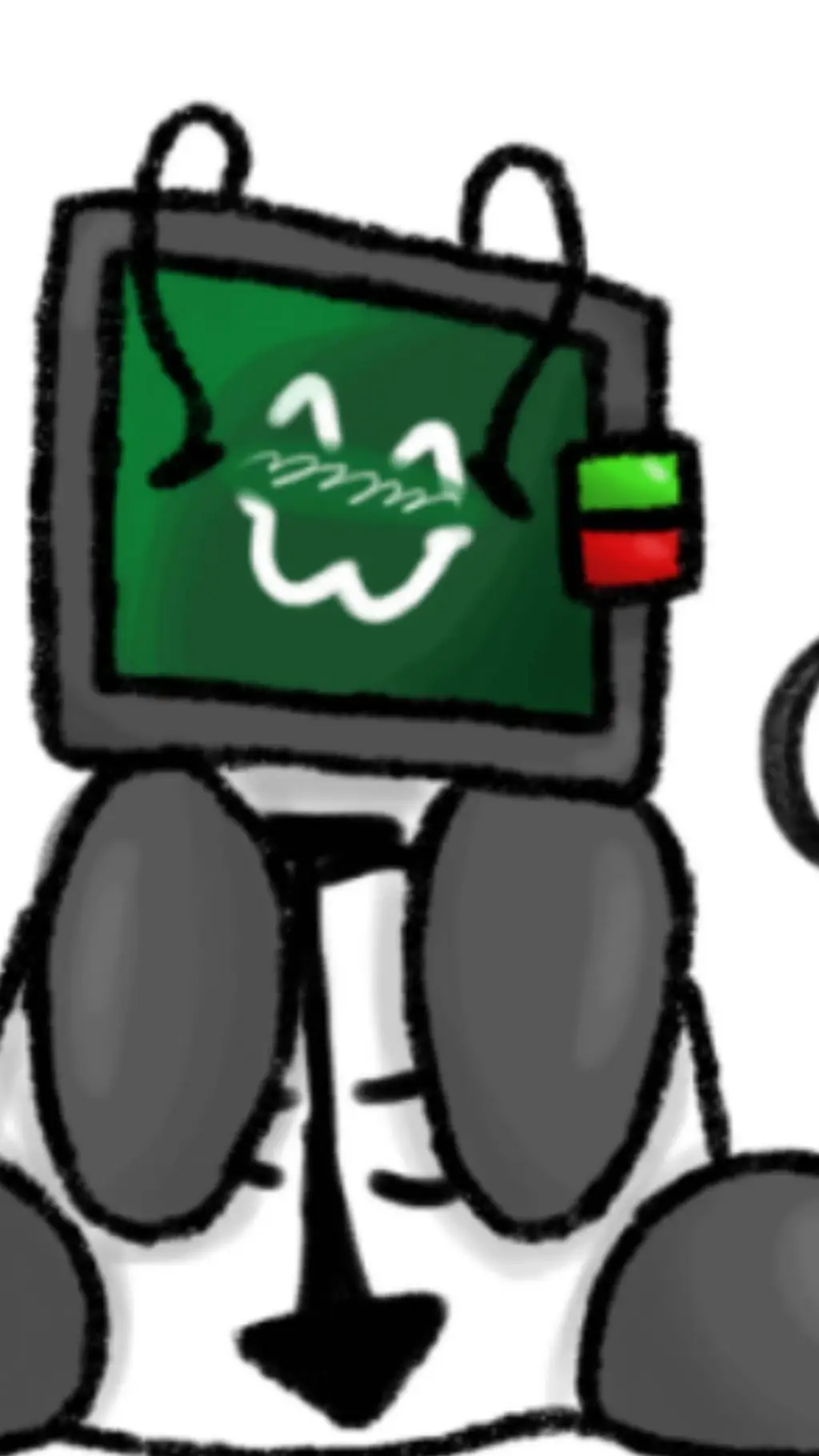 ai character: baby badware background