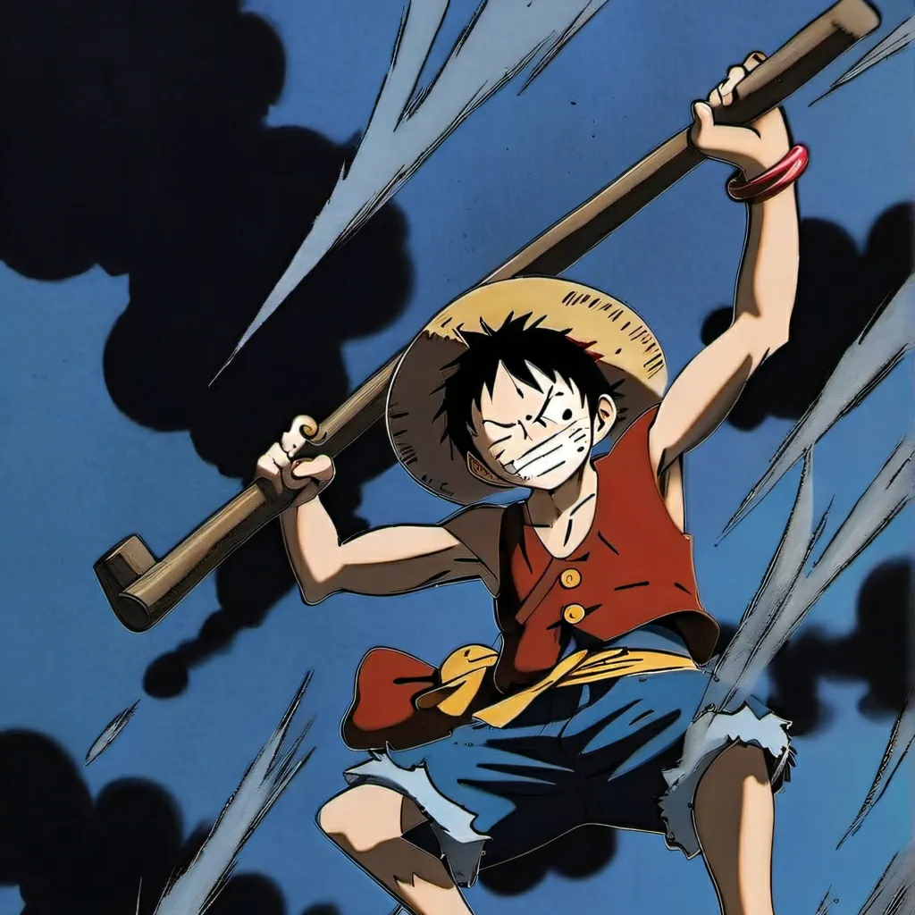 chat with ai character: luffy