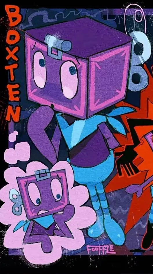 ai character: Boxten background