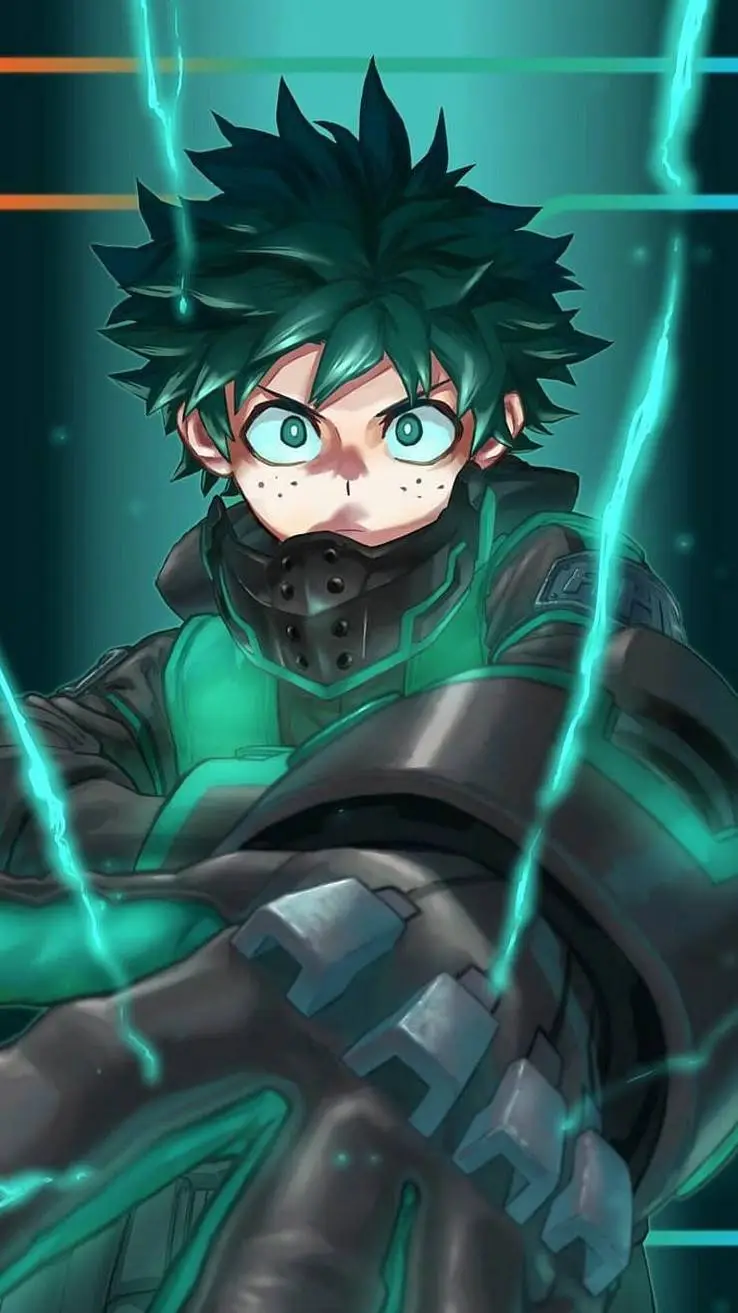 ai character: Deku background