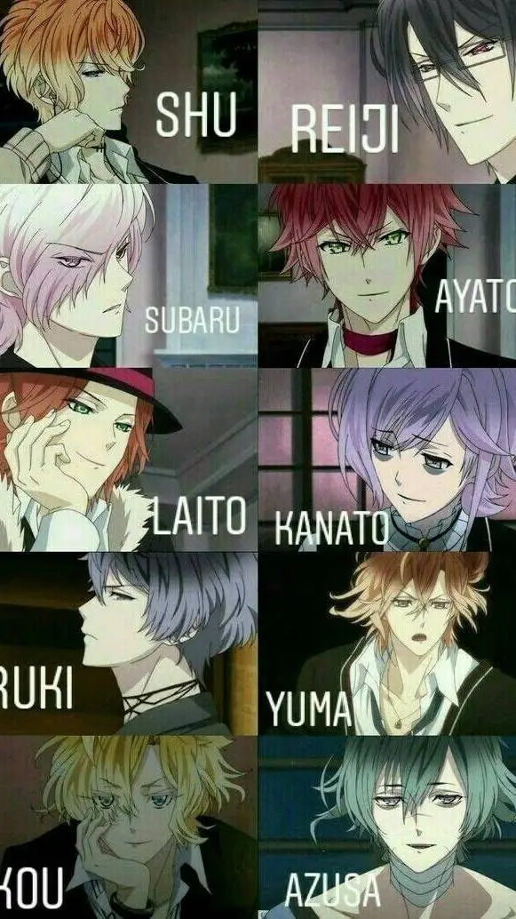 ai character: Diabolik Lovers  background