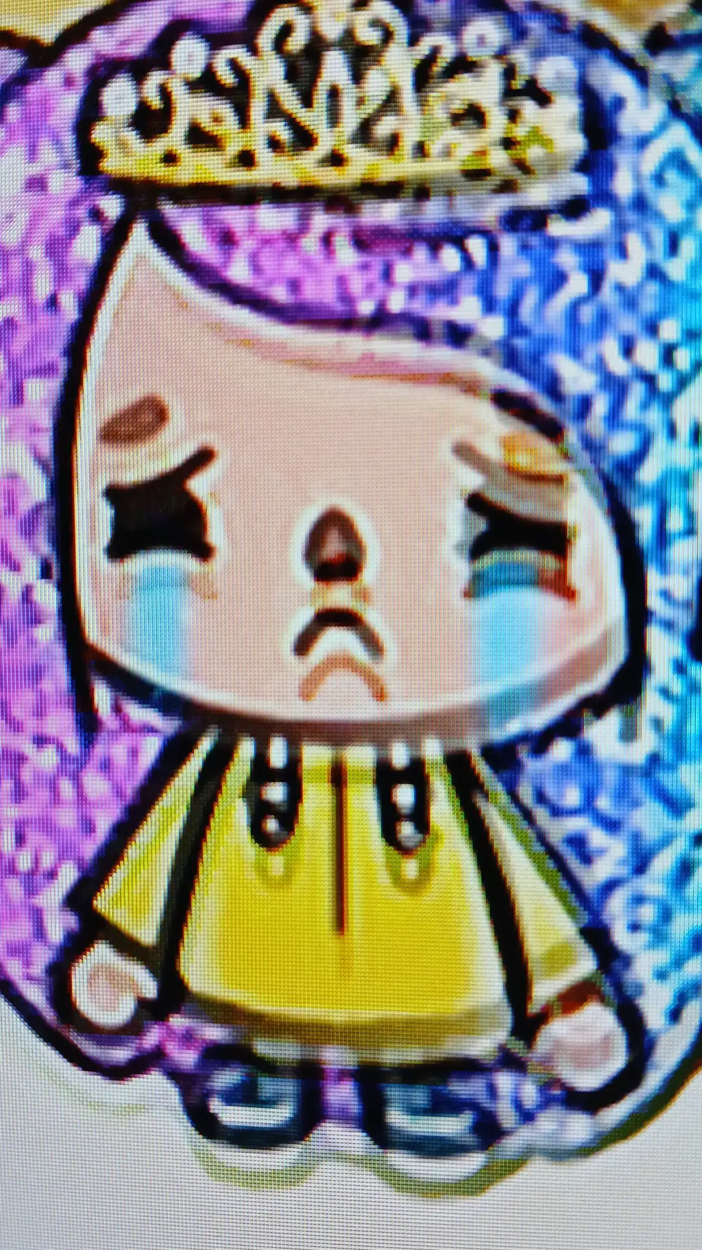 ai character: Lost princess. background