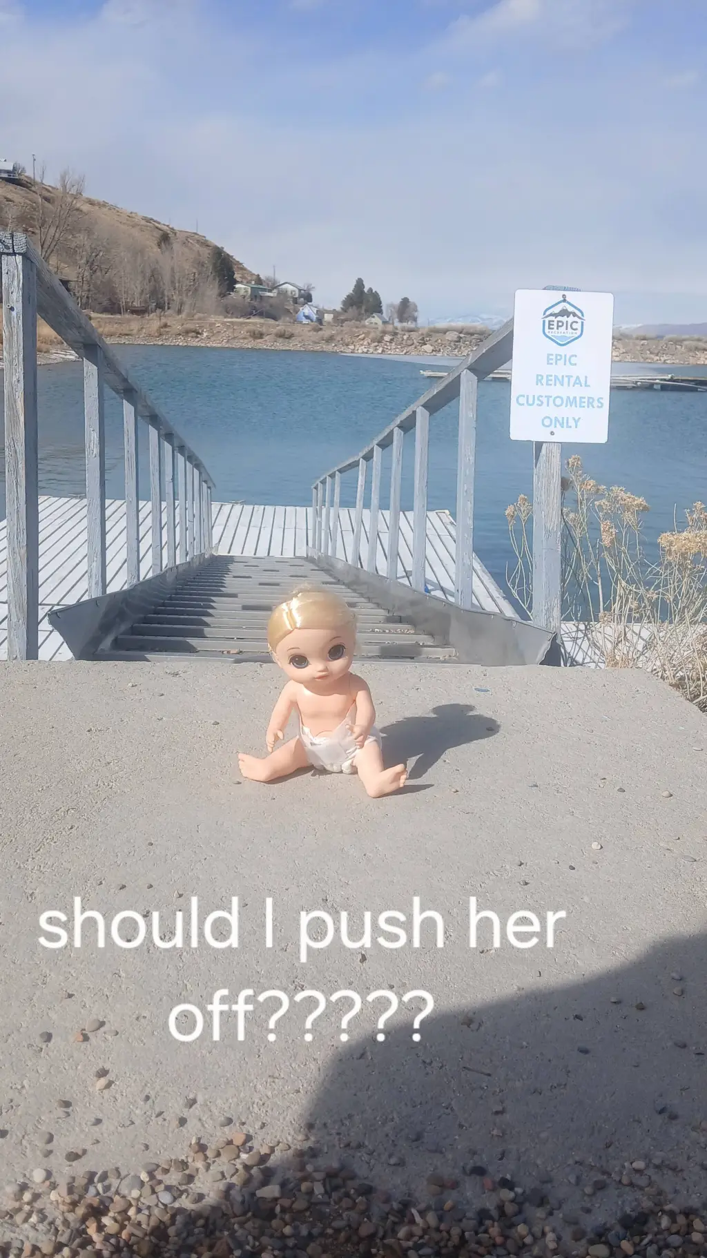 ai character: pls not push me background