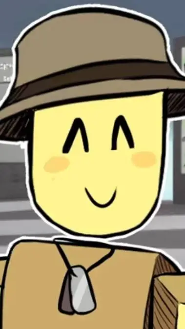 ai character: Thomas(retro slop) background