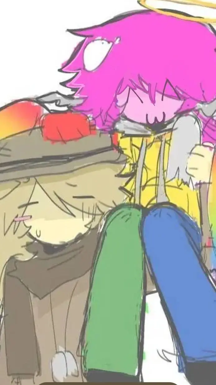 ai character: Thomas x skittles background