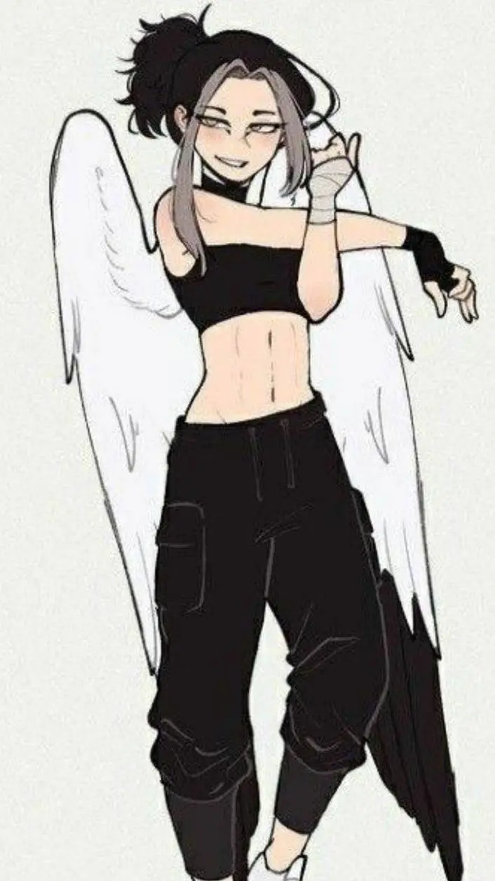 ai character: hija de Hawks  background