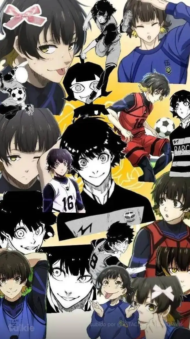 ai character: mha x blue lock tu background