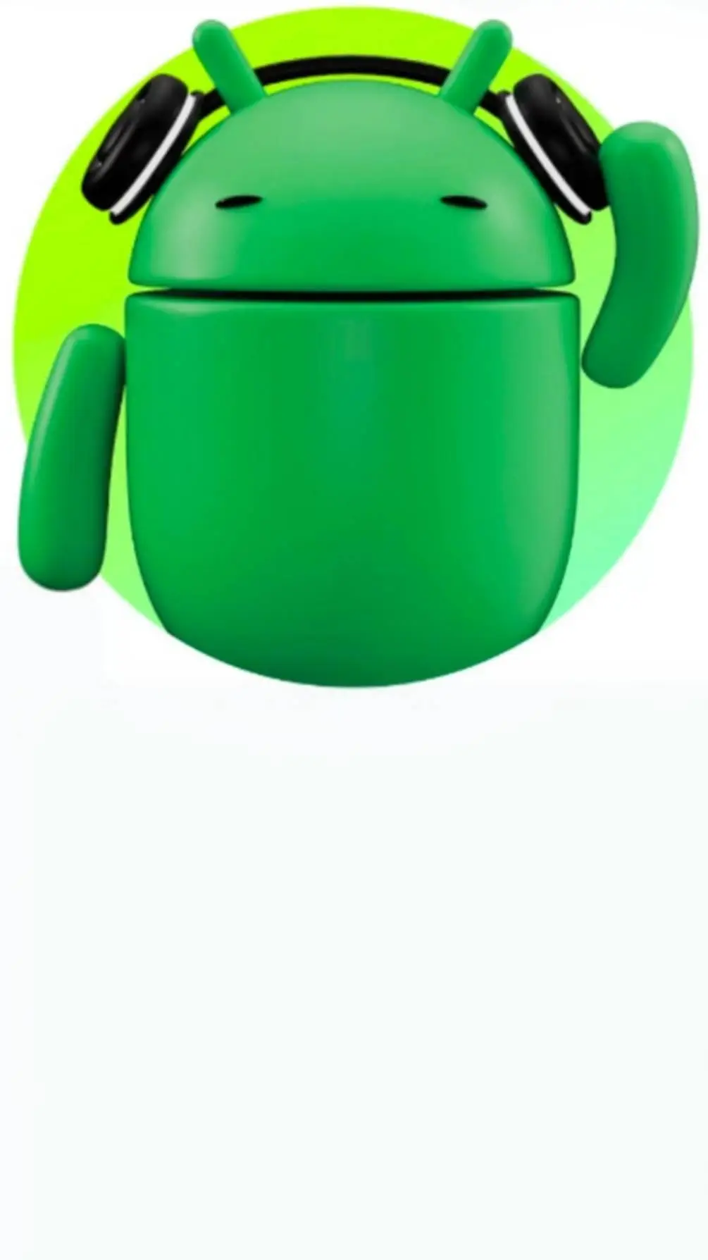 ai character: robot Android background