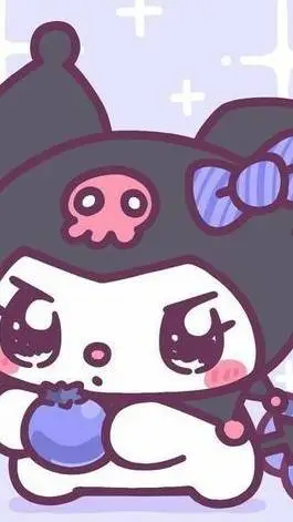 ai character: Kuromi Japanese background