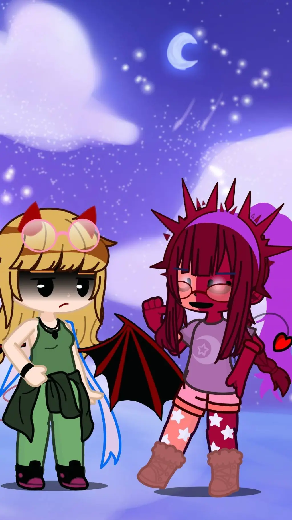 ai character: Kay & Sunnix background