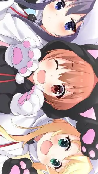 ai character: suas amigas  background