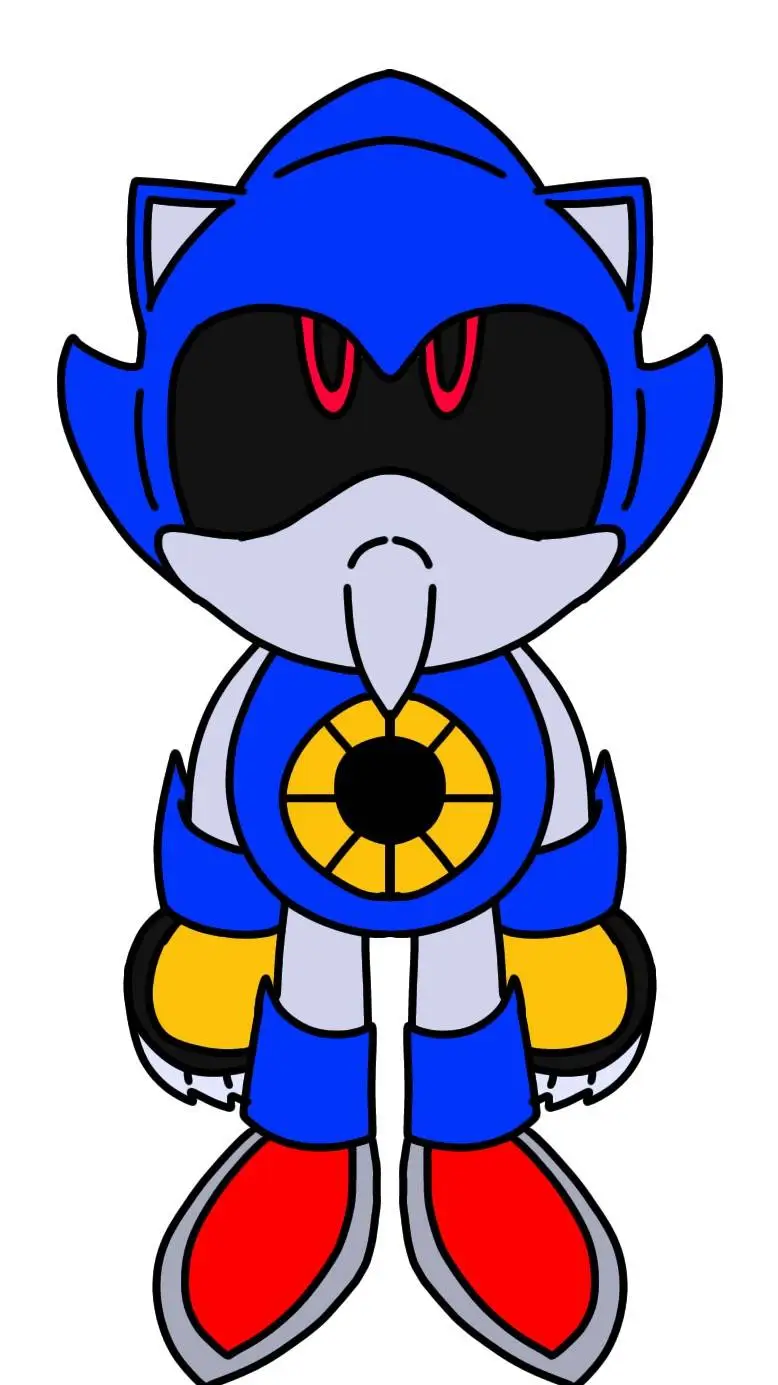 ai character: metal sonic background