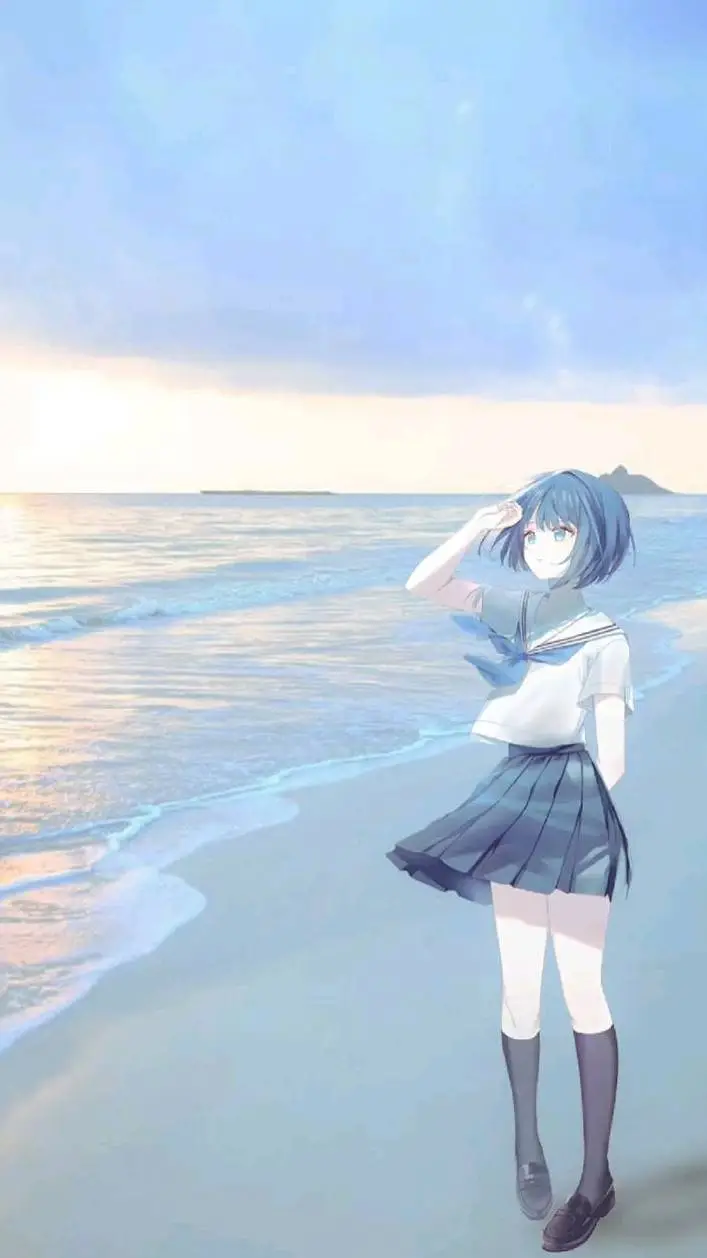 ai character: Haruka Kiritani. background
