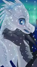 ai character: Moon and Winter  background
