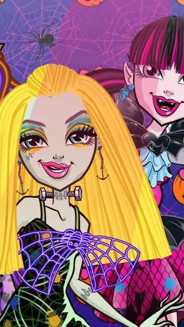 ai character: monster high background