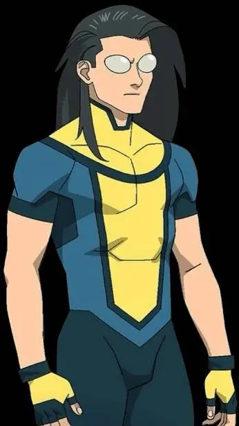 ai character: Long hair Mark  background
