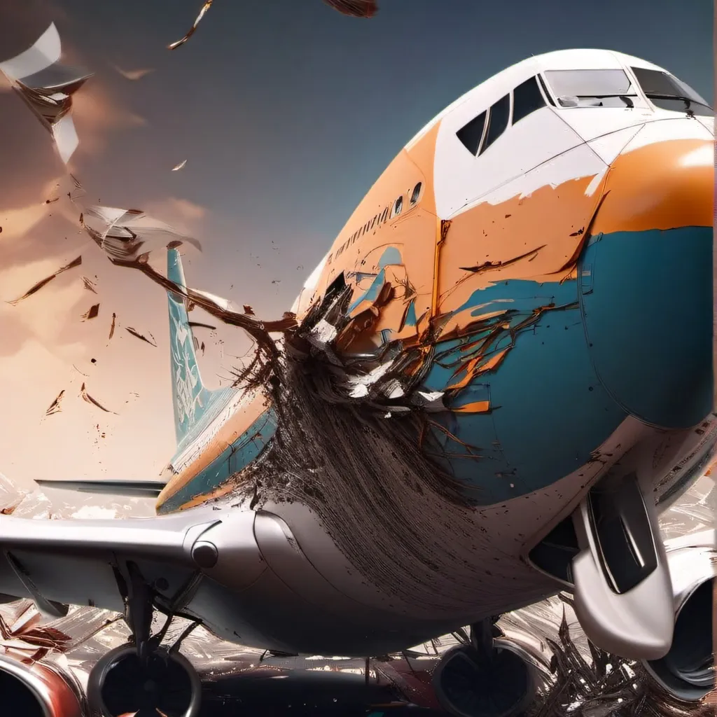 chat with ai character: Crashing planes