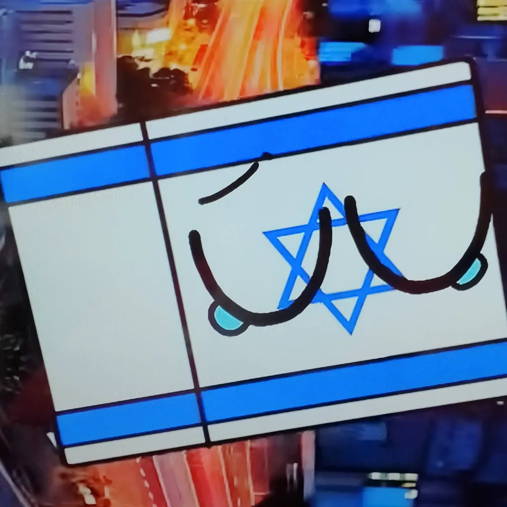 chat with ai character: Israel Countryball