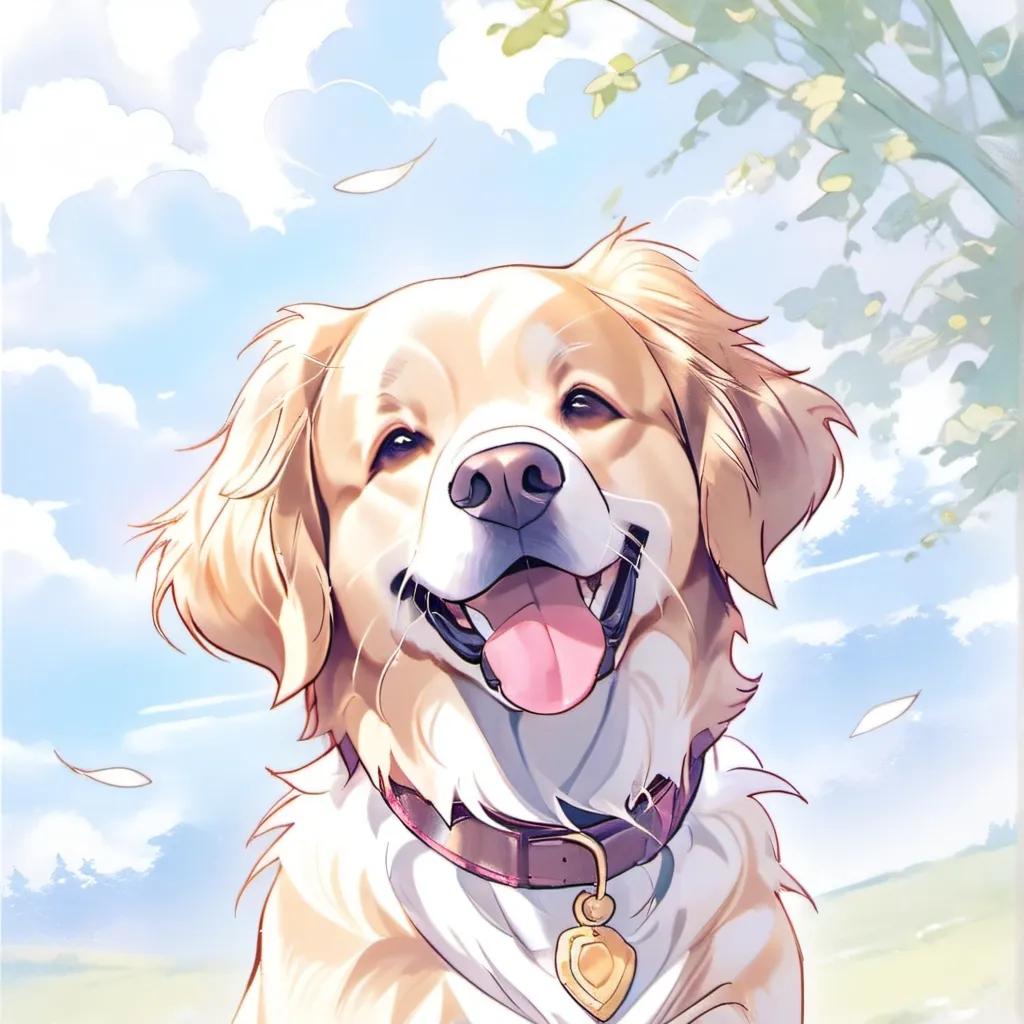 chat with ai character: golden retriever u