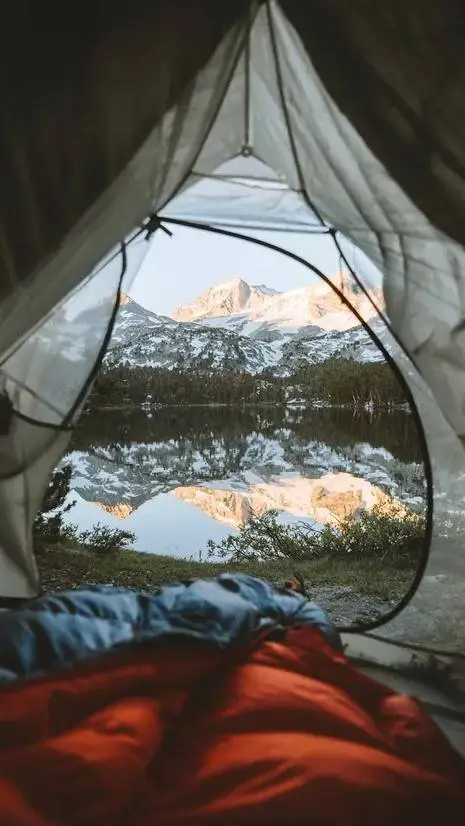 ai character: Scout camp day! background