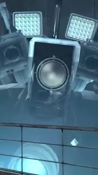 ai character: Titan cameraman background