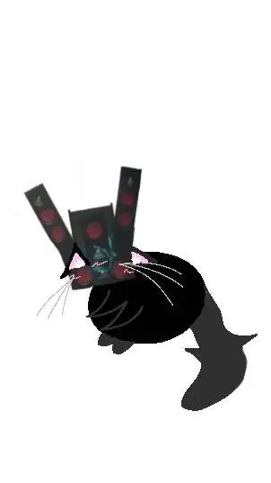 ai character: itsm cat background