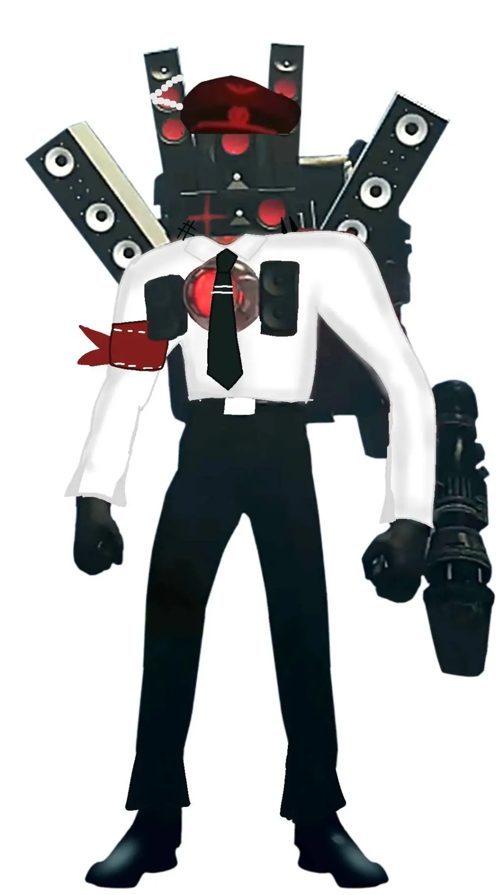ai character: Inspection._.Tsm background
