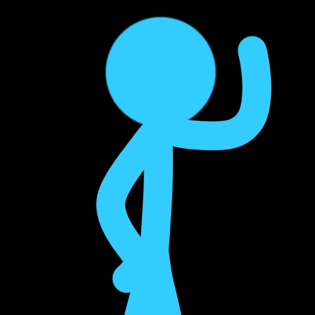 chat with ai character: blue