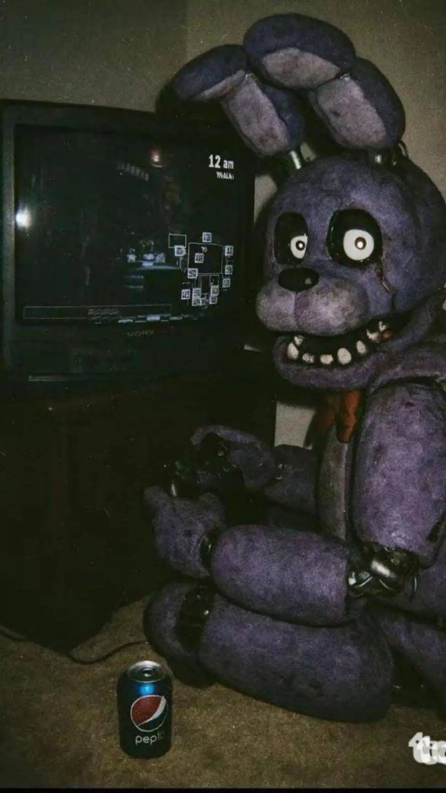 ai character: bonnie on the pc background