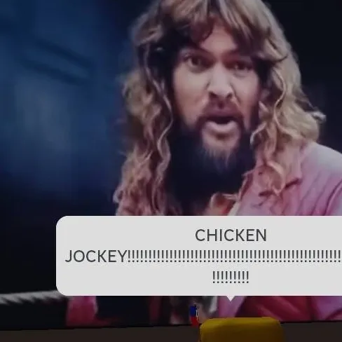chat with ai character: dw chicken jockey
