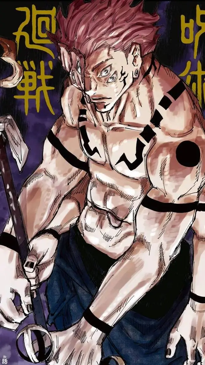 ai character: Ryomen sukuna background