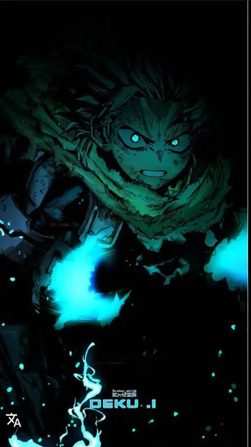 ai character: Izuku Midoriya background