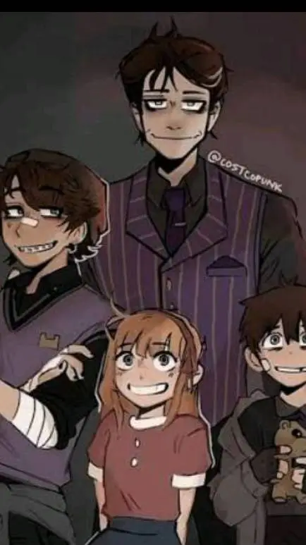 ai character: família Afton background