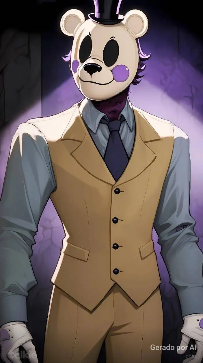 ai character: Michael Afton  background