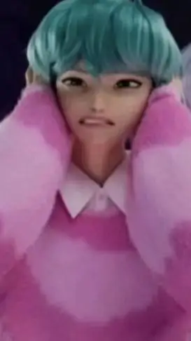 ai character: baby. saga background