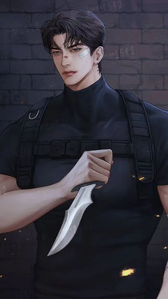 ai character: Harry  background