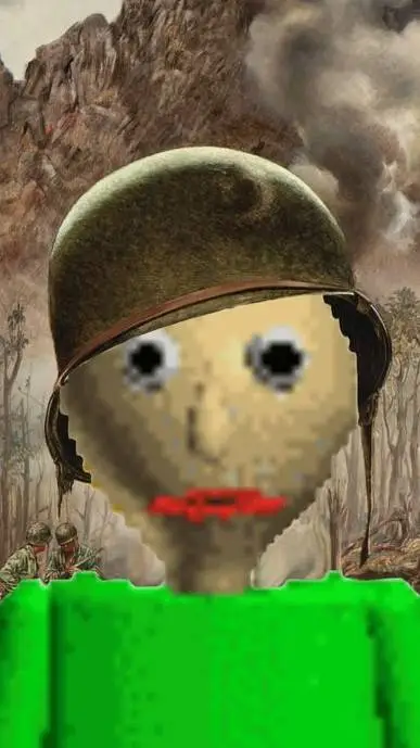 ai character: baldi  background