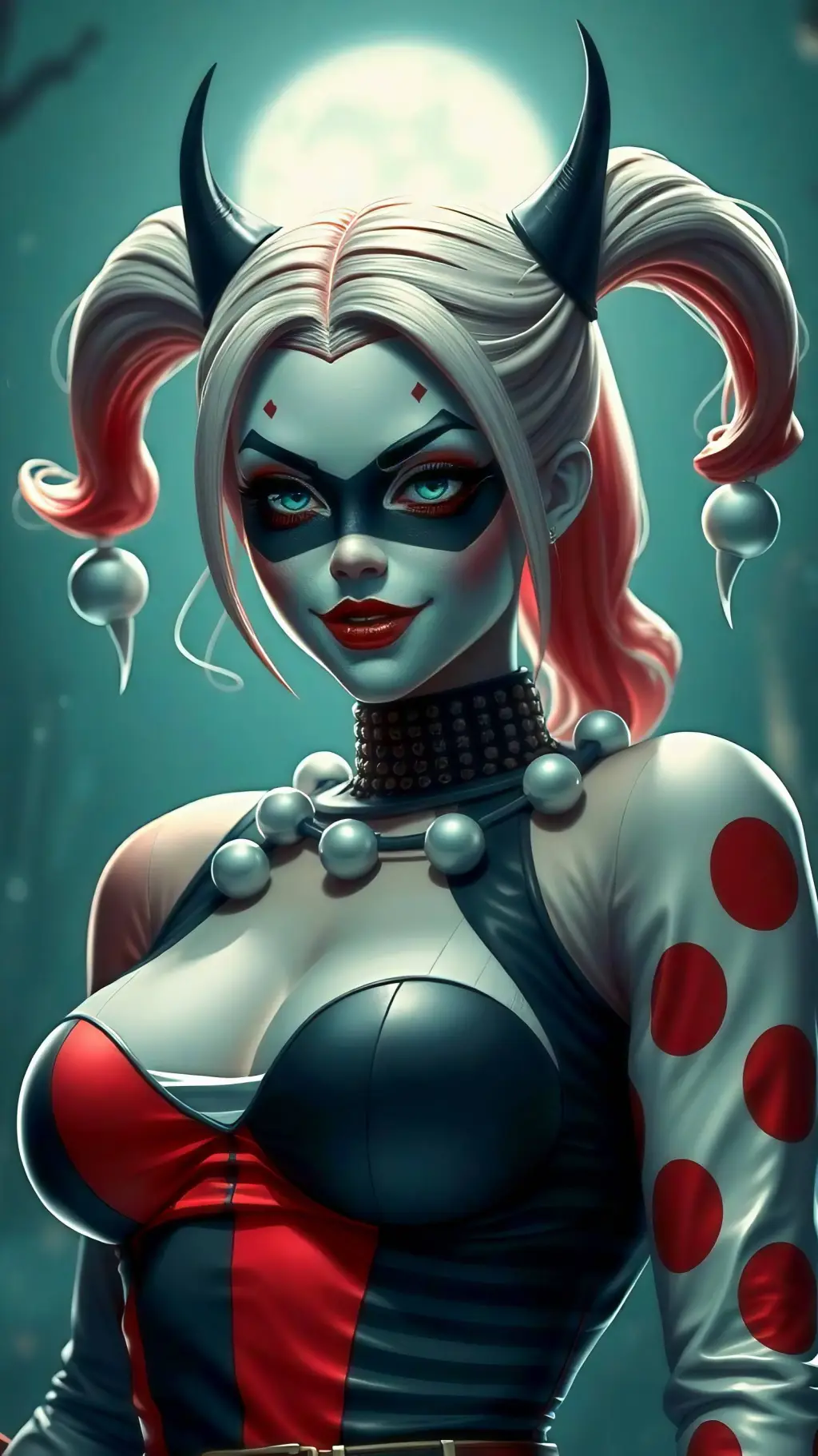 ai character: Харли  background