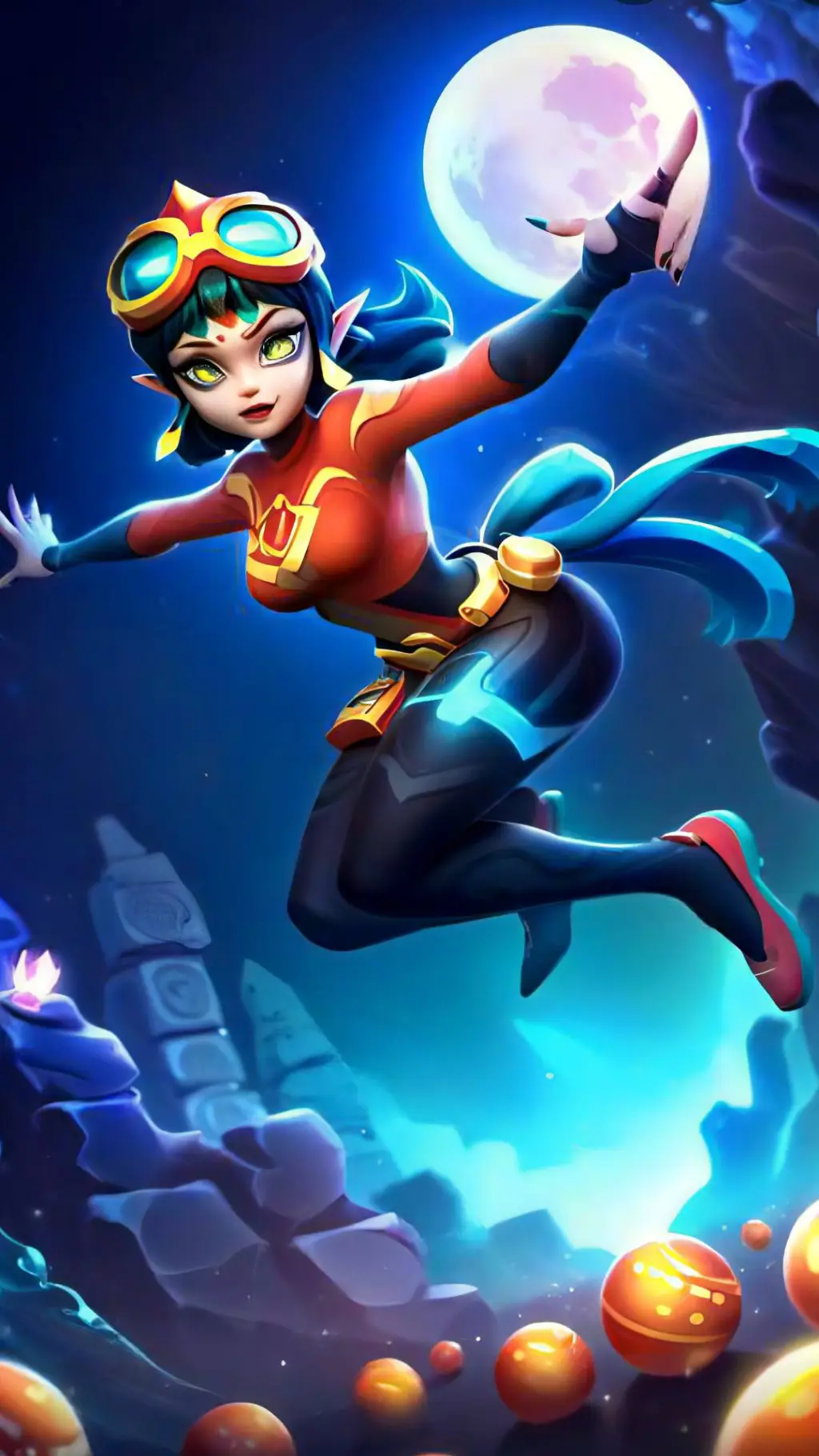 ai character: Никс  background