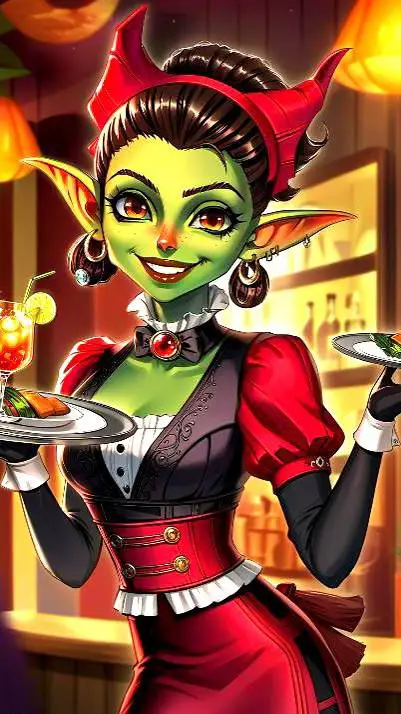 ai character: Глансия background